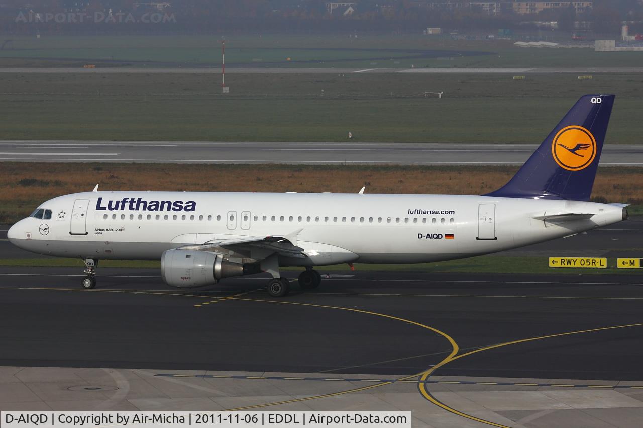 D-AIQD, 1991 Airbus A320-211 C/N 0202, Lufthansa, Airbus A320-211, CN: 0202, Name: Jena