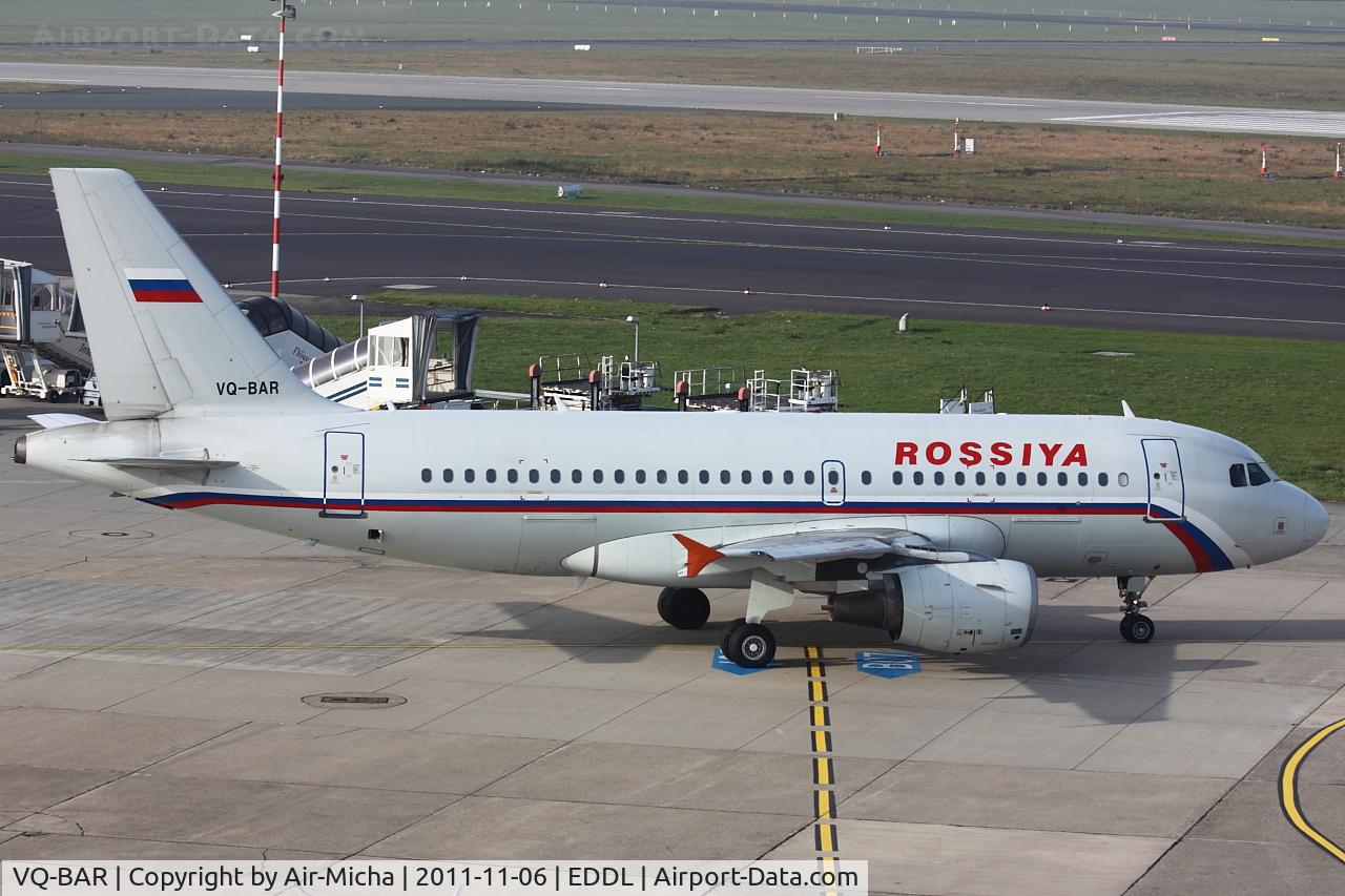 VQ-BAR, 2001 Airbus A319-111 C/N 1488, Rossiya, Airbus A319-111, CN: 1488