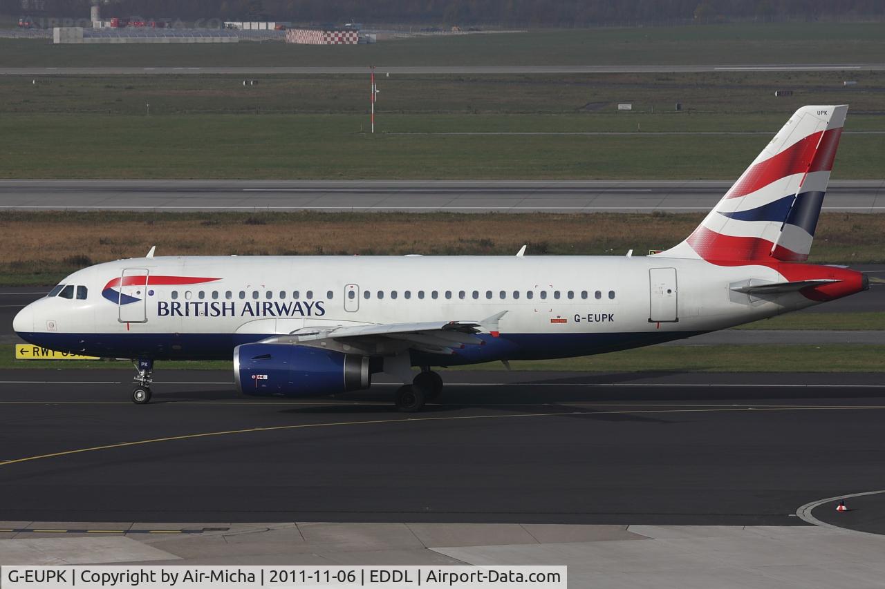 G-EUPK, 2000 Airbus A319-131 C/N 1236, British Airways, Airbus A319-131, CN: 1236