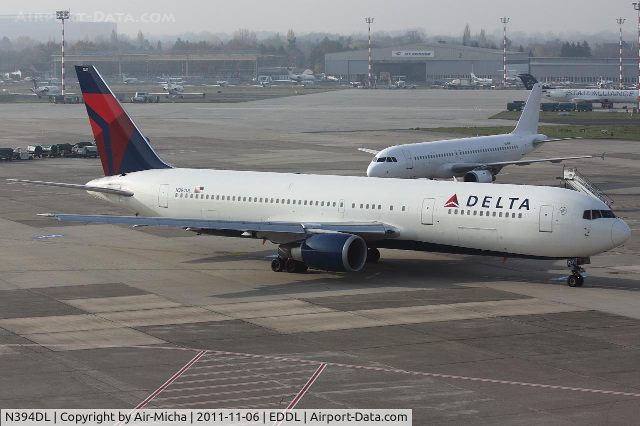 N394DL, 1995 Boeing 767-324/ER C/N 27394, Delta Air Lines, Boeing 767-324ER, CN: 27394/0572