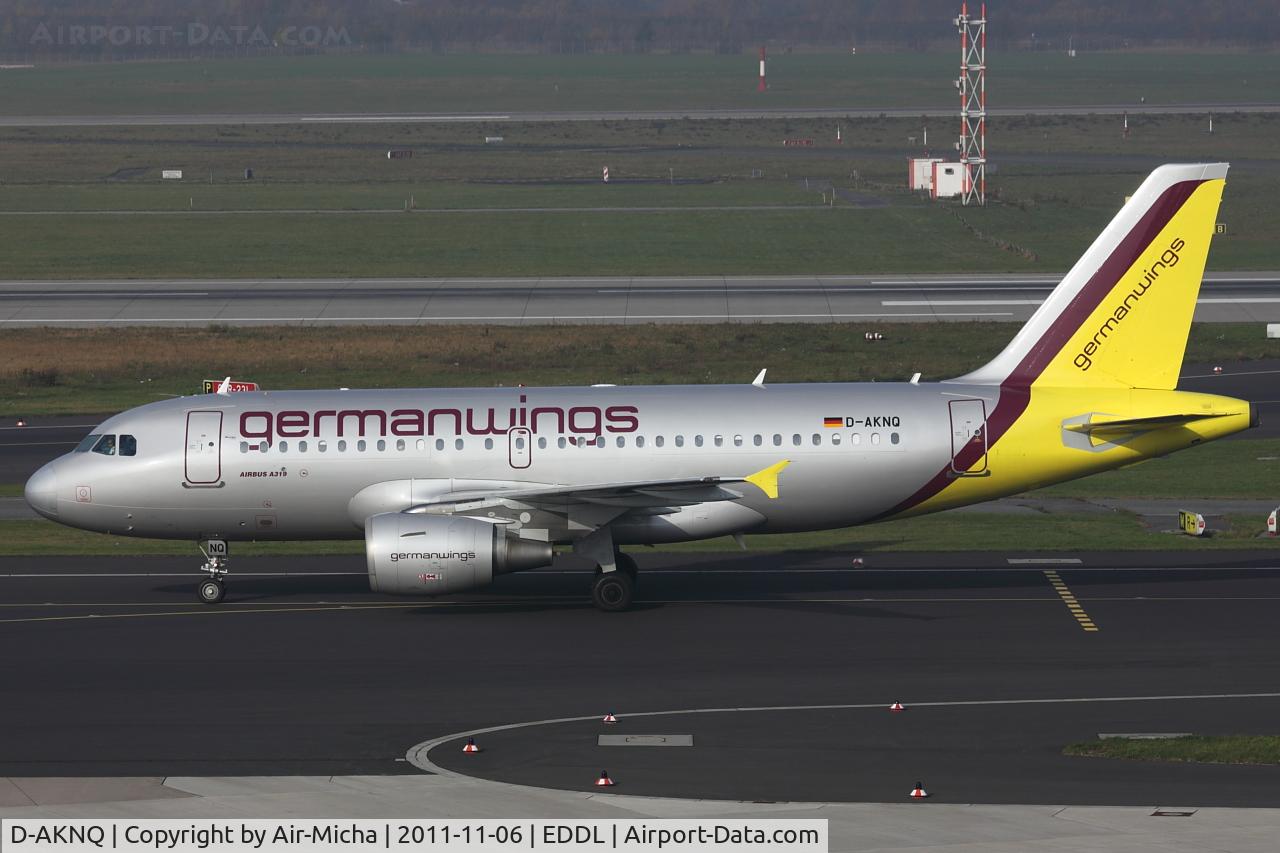 D-AKNQ, 2000 Airbus A319-112 C/N 1170, Germanwings, Airbus A319-112, CN: 1170
