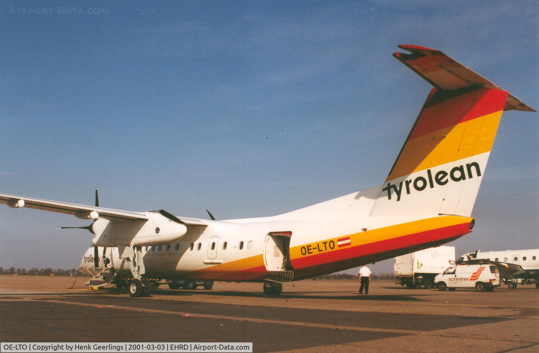 OE-LTO, 2000 De Havilland Canada DHC-8-314Q Dash 8 C/N 553, Tyrolean