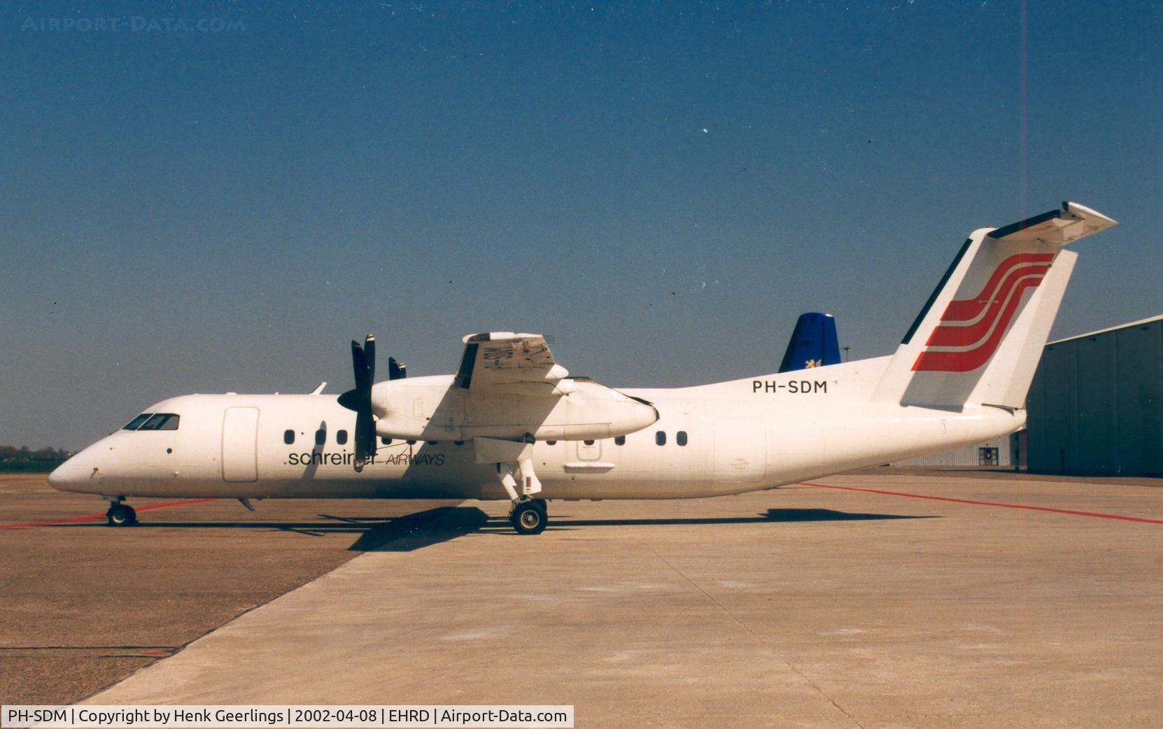 PH-SDM, 1991 De Havilland Canada DHC-8-311 Dash 8 C/N 298, Schreiner Airways