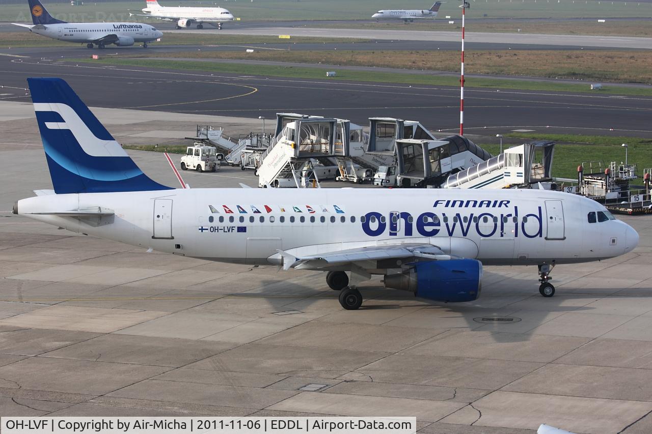 OH-LVF, 2002 Airbus A319-112 C/N 1808, Finnair, Airbus A319-112, CN: 1808, Name: oneworld