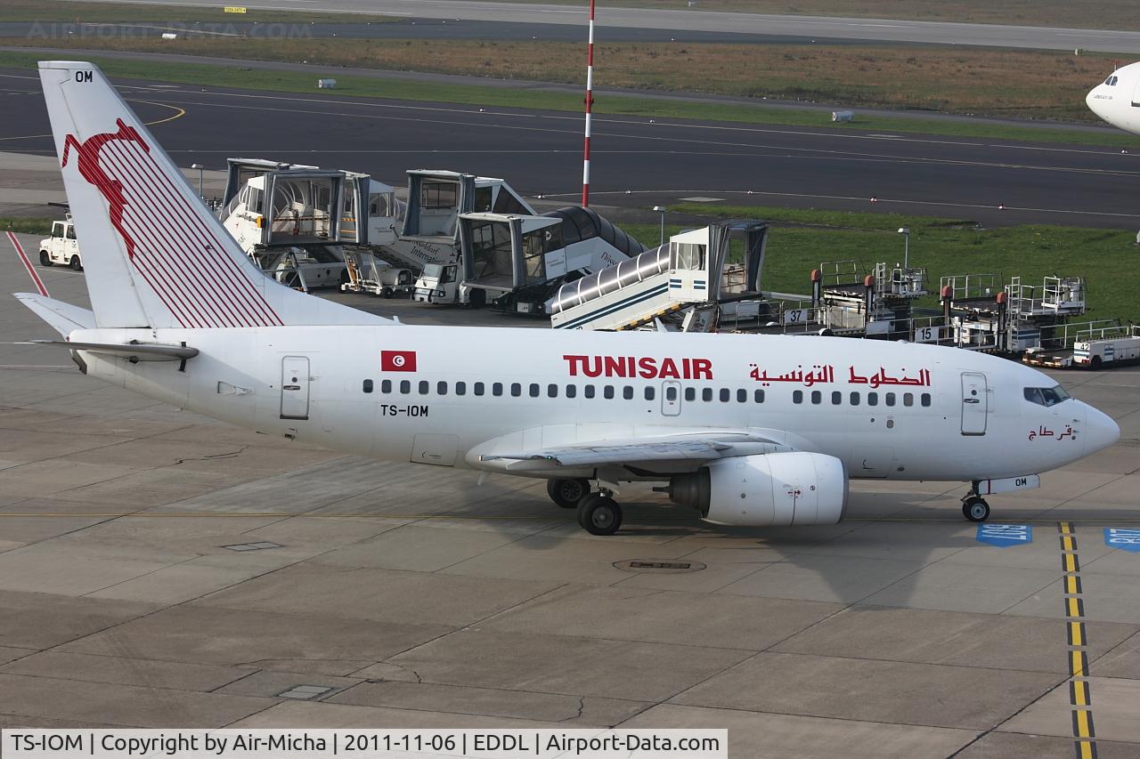 TS-IOM, 1999 Boeing 737-6H3 C/N 29498, Tunisair, Boeing 737-6H3, CN: 29498/0310, Name: Carthage