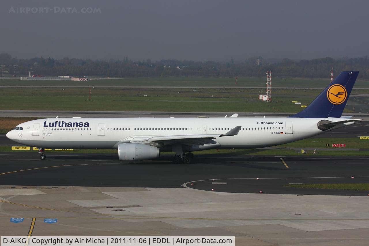 D-AIKG, 2005 Airbus A330-343X C/N 645, Lufthansa, Airbus A330-343X, CN: 0645, Name: Ludwigsburg