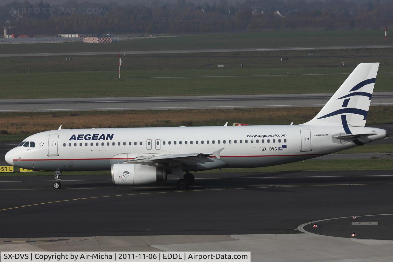 SX-DVS, 2008 Airbus A320-232 C/N 3709, Aegean Airlines, Airbus A320-232, CN: 3709