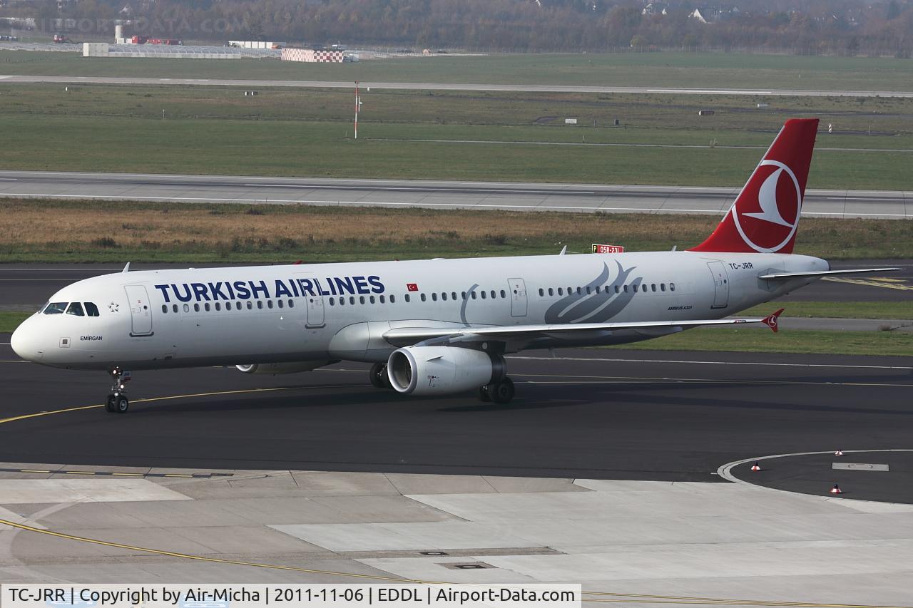 TC-JRR, 2011 Airbus A321-231 C/N 4706, Turkish Airlines, Airbus A321-231, CN: 4706, Name: Emirgan