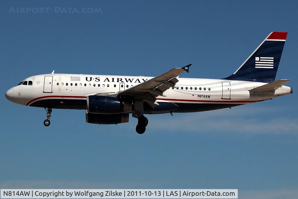 N814AW, 2000 Airbus A319-132 C/N 1281, visitor