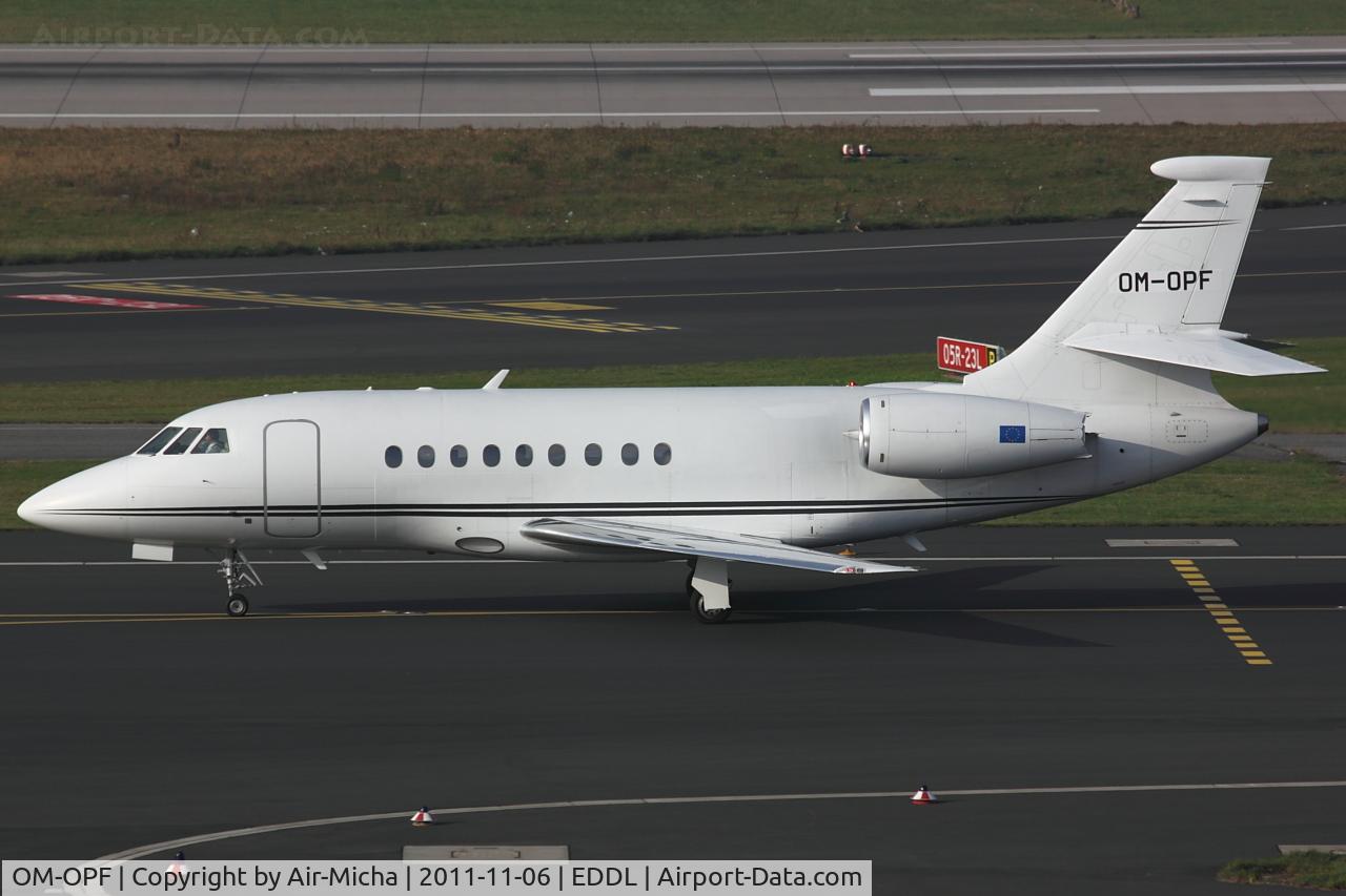 OM-OPF, 2003 Dassault Falcon 2000 C/N 207, Opera Jet, Dassault Falcon 2000, CN: 0207