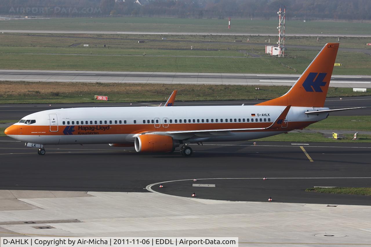 D-AHLK, 2008 Boeing 737-8K5 C/N 35143, Tuifly, Boeing 737-8K5 (WL), CN: 35143/2763
