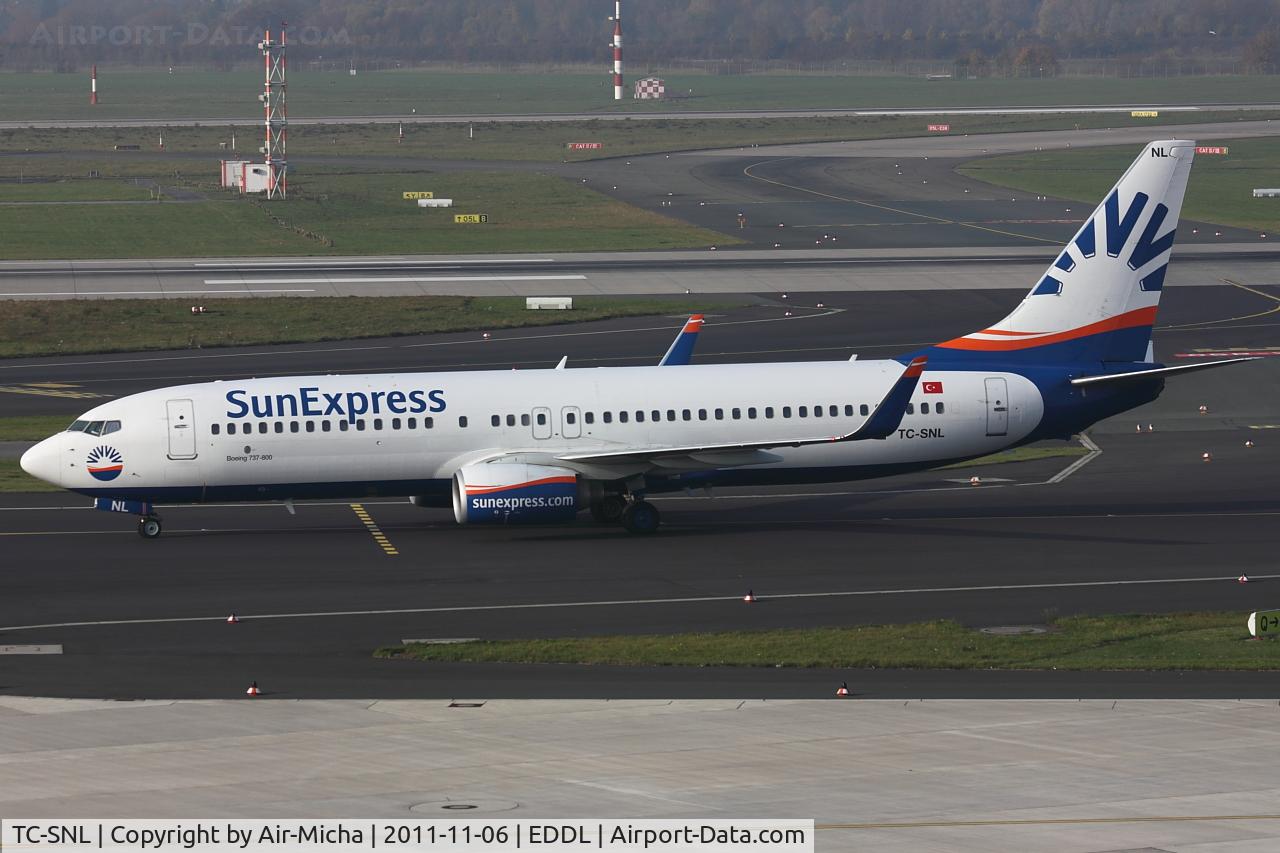 TC-SNL, 2005 Boeing 737-86N C/N 34251, SunExpress, Boeing 737-86N (WL), CN: 34251/1817