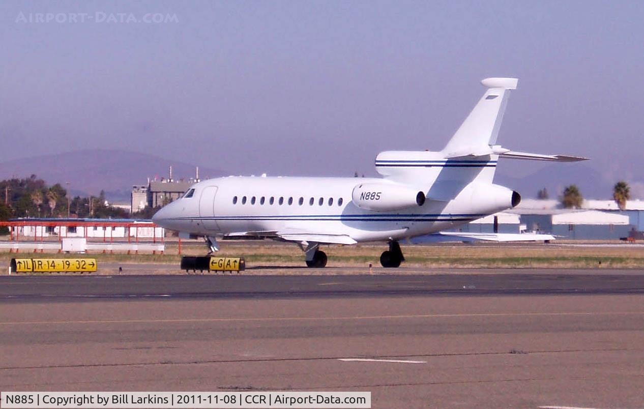 N885, 1986 Dassault-Breguet Falcon (Mystere) 900 C/N 6, Visitor