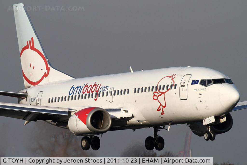 G-TOYH, 1998 Boeing 737-36N C/N 28570, afternoon flight