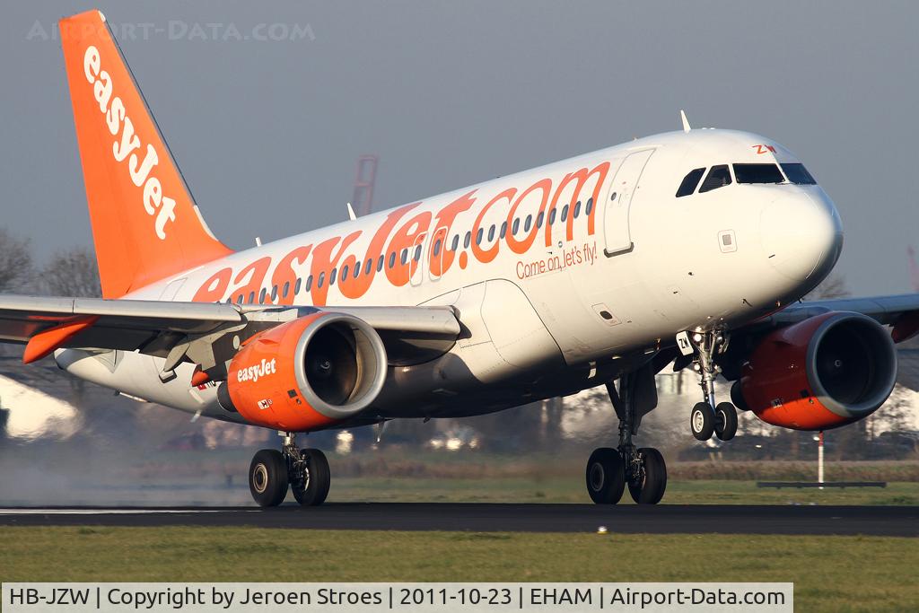 HB-JZW, 2006 Airbus A319-111 C/N 2729, An other Easy Jet