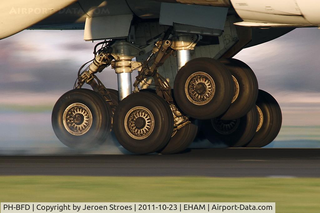 PH-BFD, 1989 Boeing 747-406BC C/N 24001, welcome home,