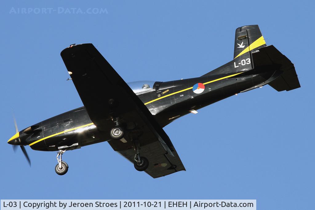 L-03, Pilatus PC-7 Turbo Trainer C/N 540, training flight