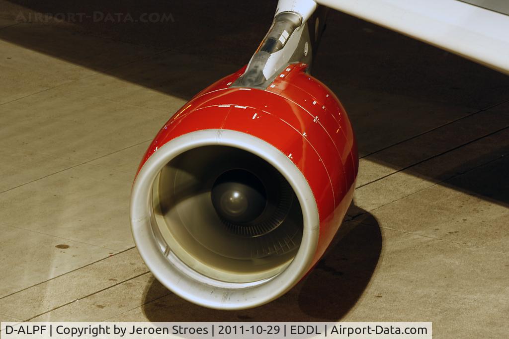 D-ALPF, 2002 Airbus A330-223 C/N 476, running engine at night