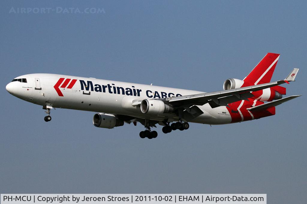 PH-MCU, 1996 McDonnell Douglas MD-11F C/N 48757, cargo