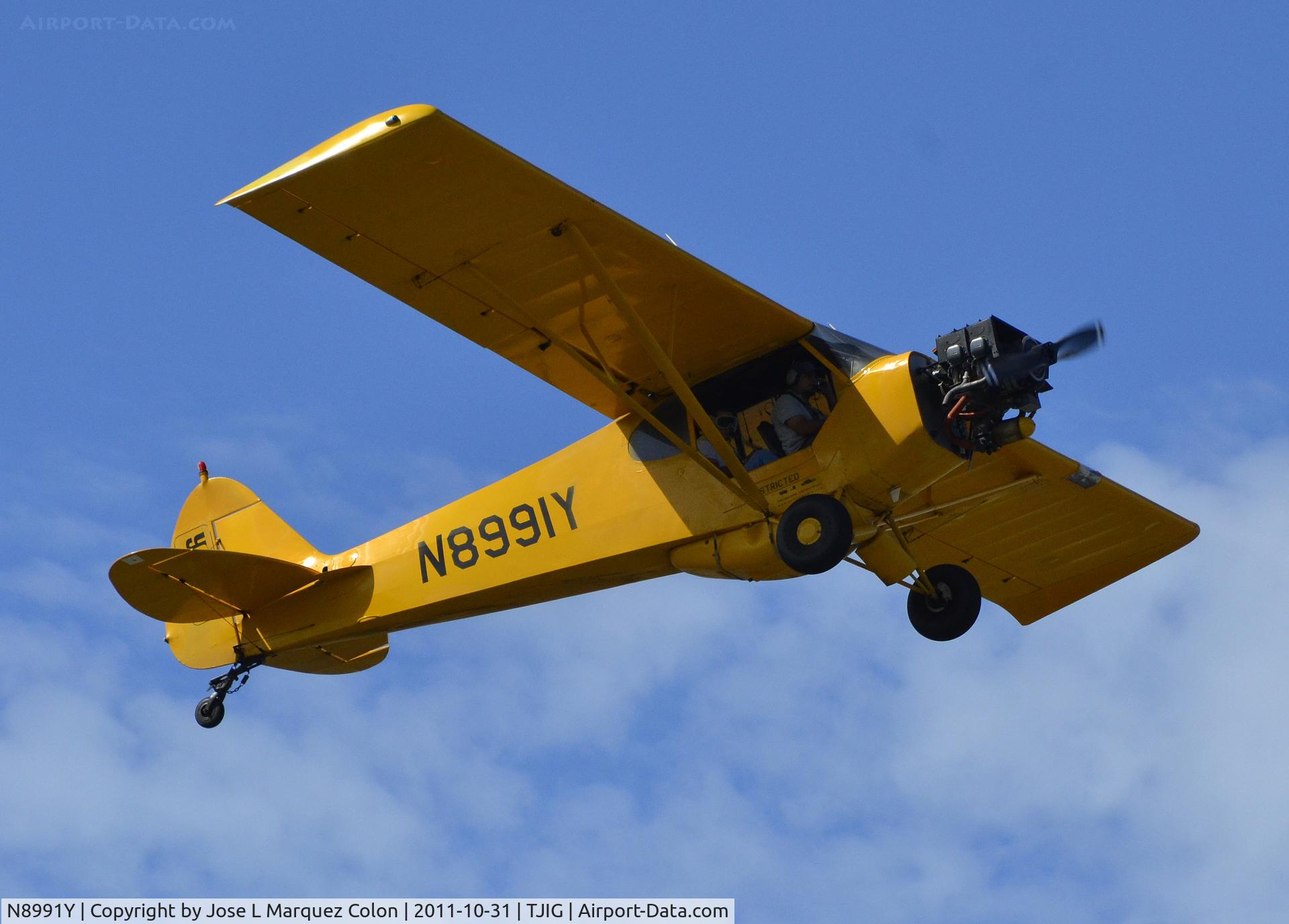 N8991Y, 1974 Piper PA-18-150 Super Cub C/N 18-7409133, Certifying a pilot to fly this beautiful airplane.