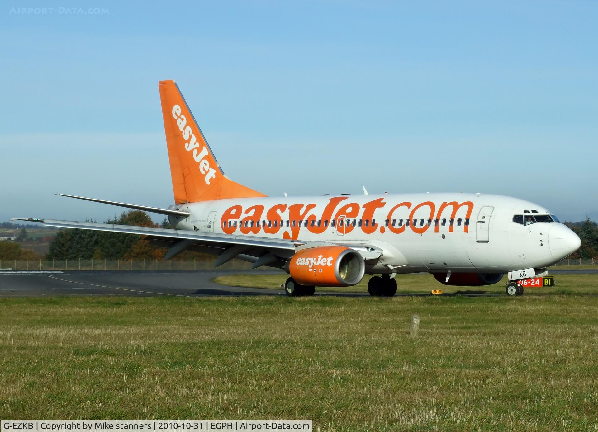 G-EZKB, 2003 Boeing 737-73V C/N 32423, Easyjet B737-700 on taxiway Bravo 1