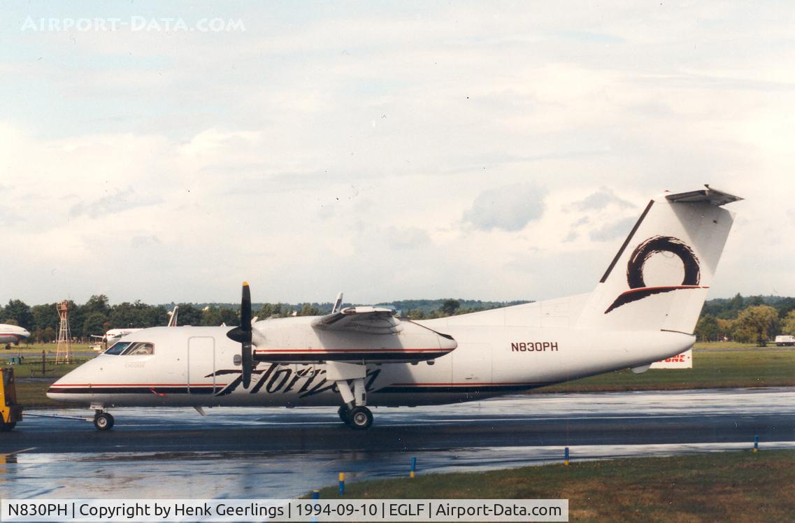 N830PH, 1992 De Havilland Canada DHC-8-102 Dash 8 C/N 314, Horizon Air