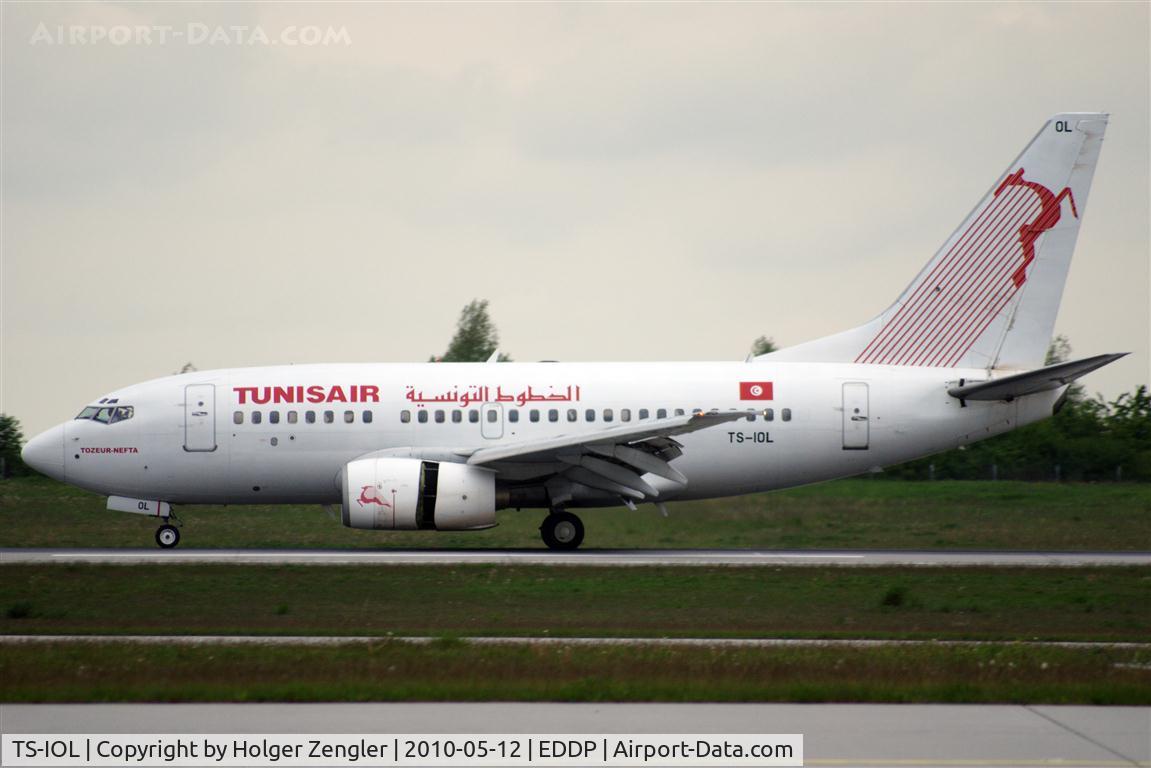TS-IOL, 1999 Boeing 737-6H3 C/N 29497, Arrival from Djerba/Tunisia.....