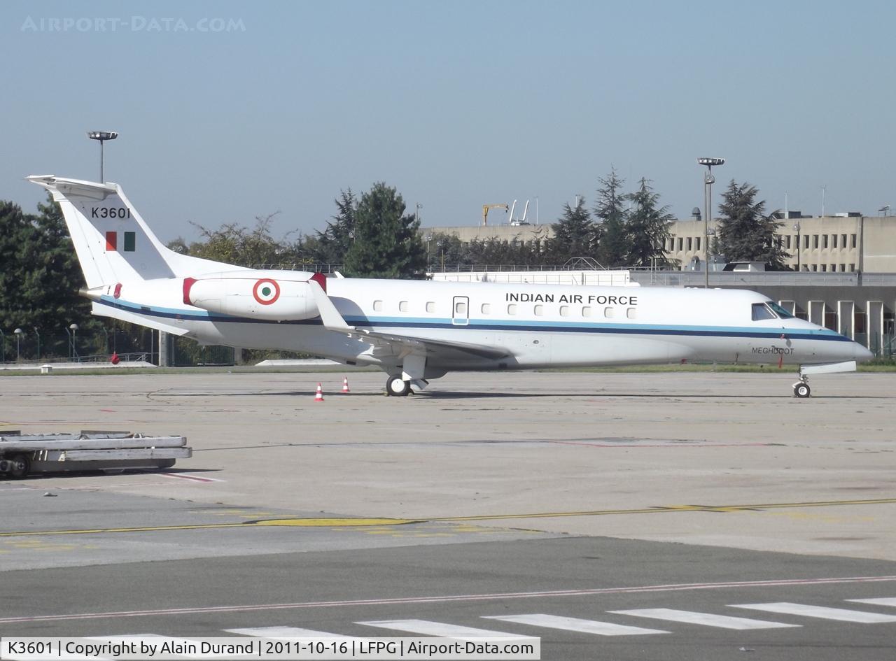 K3601, 2004 Embraer EMB-135BJ Legacy C/N 14500867, Performed another mission on behalf of the Finance Ministry of the Republic of India.