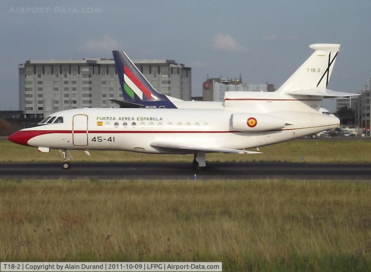 T18-2, 1990 Dassault Falcon 900 C/N 90, Also alias 45-41, 