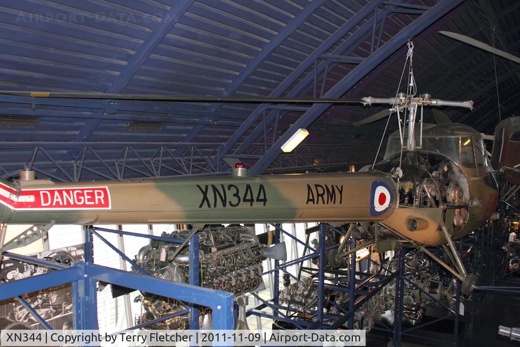 XN344, 1960 Saunders-Roe Skeeter AOP.12 C/N S2/7150, Displayed at The Science Museum , Kensington , London