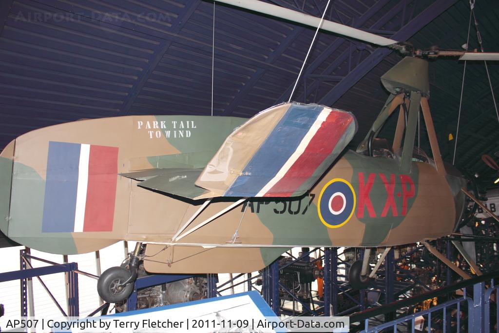 AP507, Avro 671 Rota I (Cierva C-30A) C/N R3/CA/40, Displayed at The Science Museum , Kensington , London