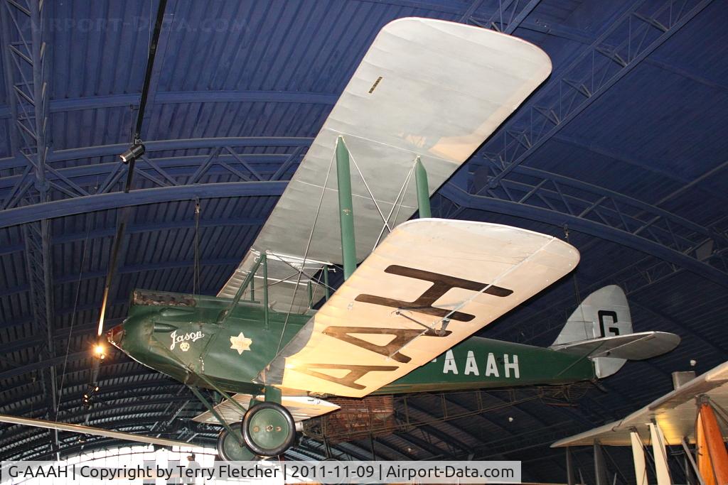 G-AAAH, 1928 De Havilland DH.60G Gipsy Moth C/N 804, Amy Johnson's DH60G Gipsy Moth Displayed at The Science Museum , Kensington , London