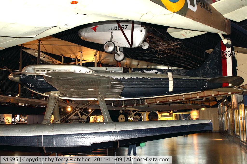 S1595, Supermarine S-6B C/N Not found S1595, Displayed at The Science Museum , Kensington , London