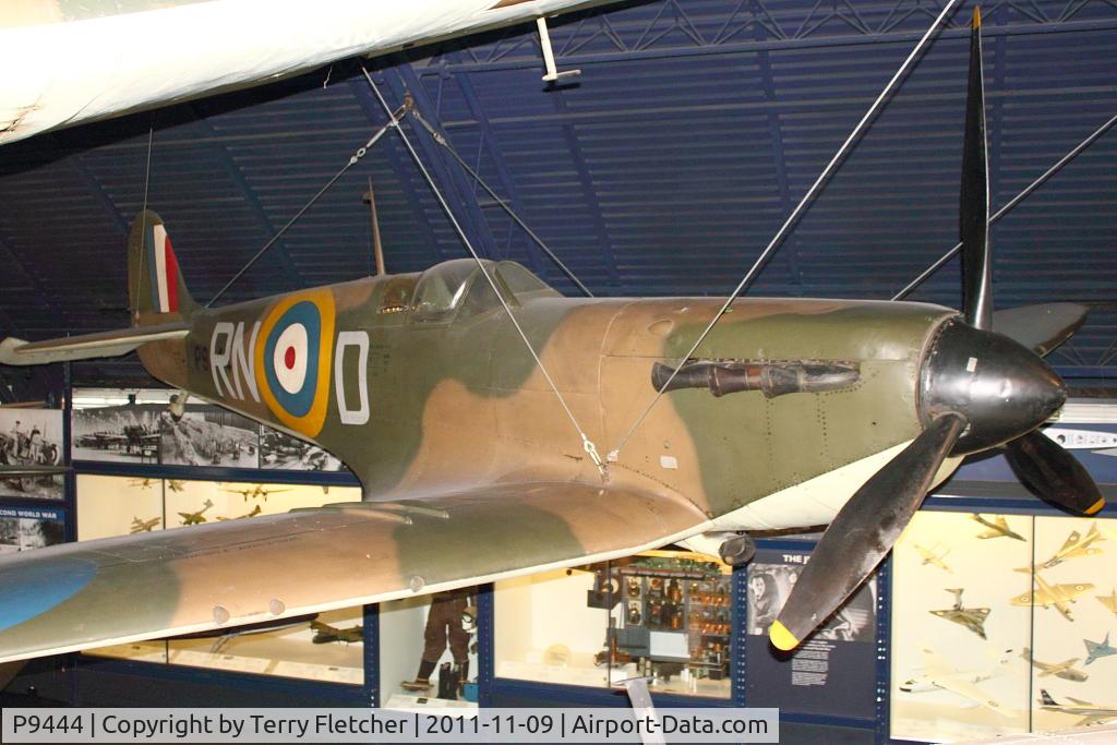 P9444, Supermarine 300 Spitfire Mk1A C/N 6S/30613, Displayed at The Science Museum , Kensington , London