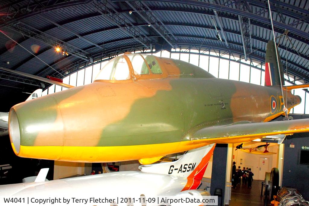 W4041, Gloster E28/39 C/N Not found W4041, Displayed at The Science Museum , Kensington , London