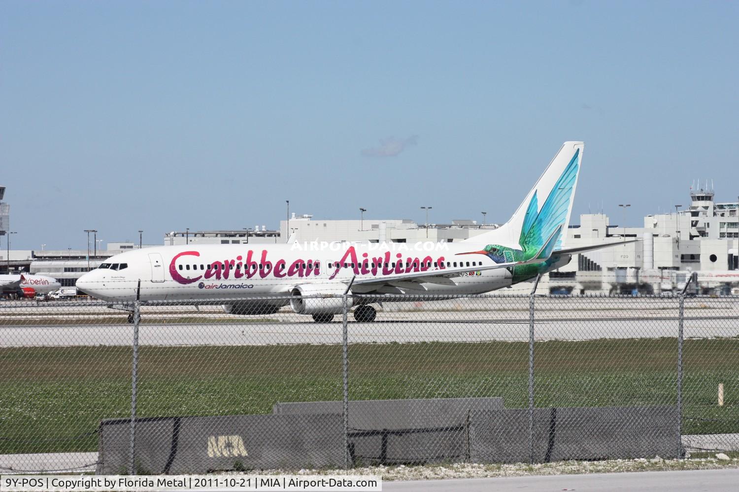9Y-POS, 2000 Boeing 737-8Q8 C/N 28230, Caribbean 737