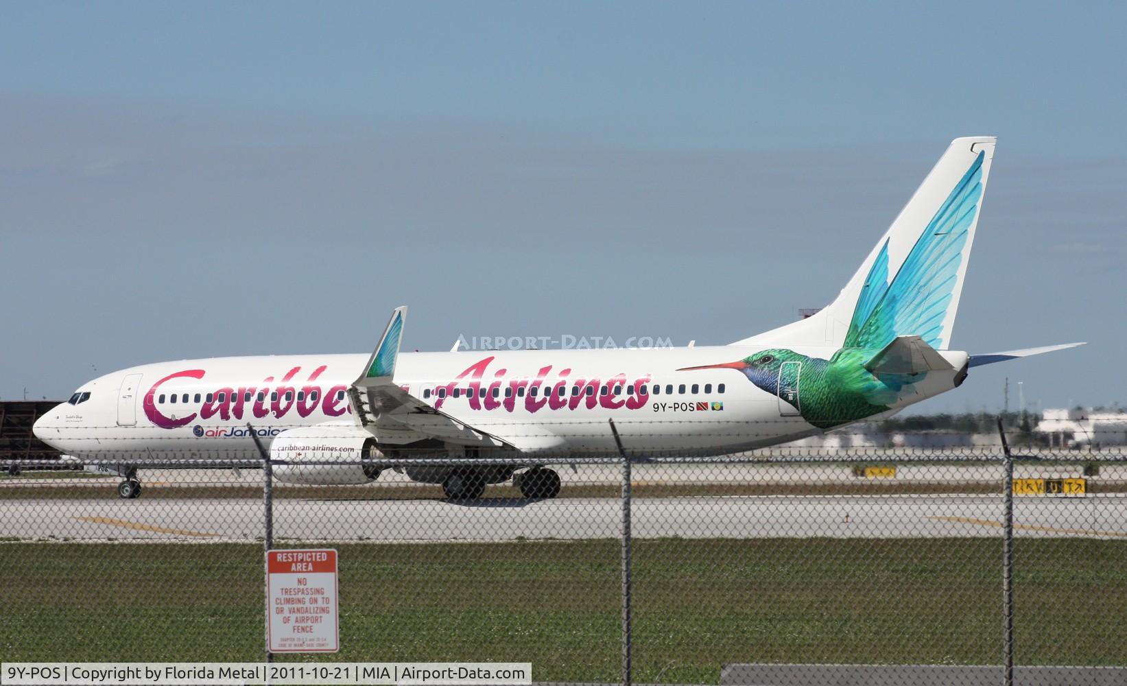 9Y-POS, 2000 Boeing 737-8Q8 C/N 28230, Caribbean 737
