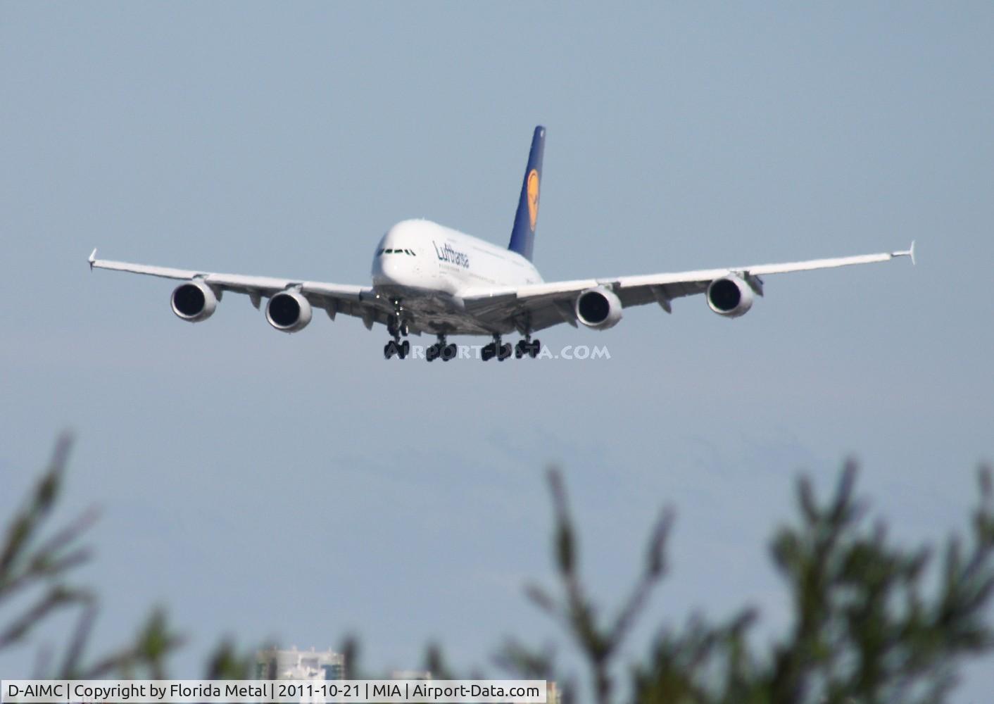 D-AIMC, 2010 Airbus A380-841 C/N 044, Lufthansa A380