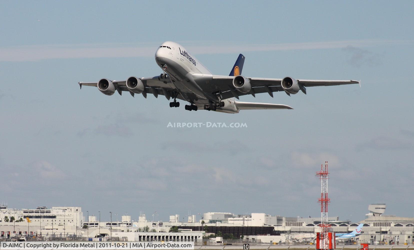 D-AIMC, 2010 Airbus A380-841 C/N 044, Lufthansa A380