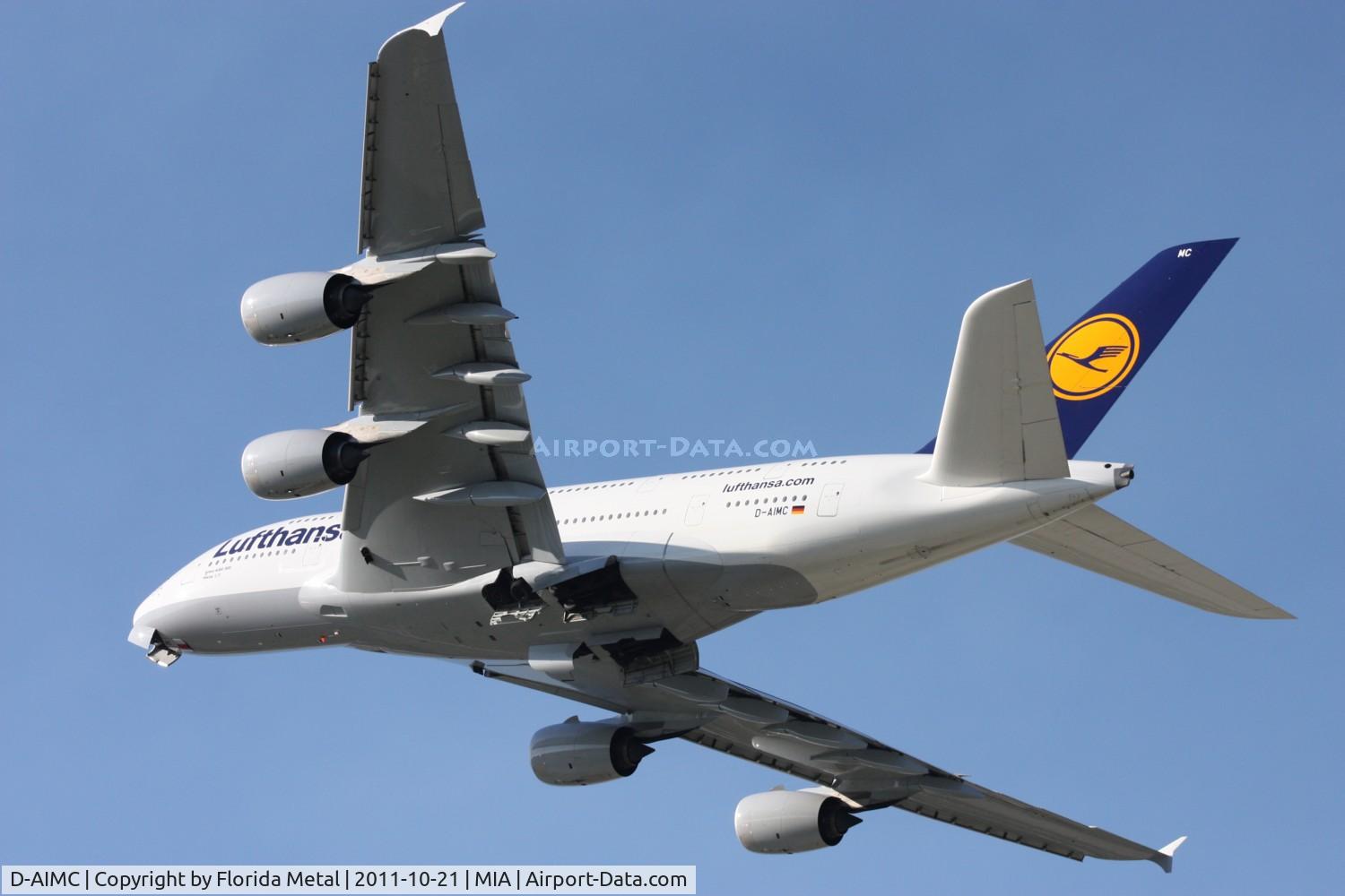 D-AIMC, 2010 Airbus A380-841 C/N 044, Lufthansa A380