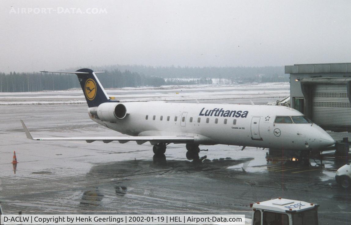 D-ACLW, 1996 Canadair CRJ-200LR (CL-600-2B19) C/N 7114, Lufthansa