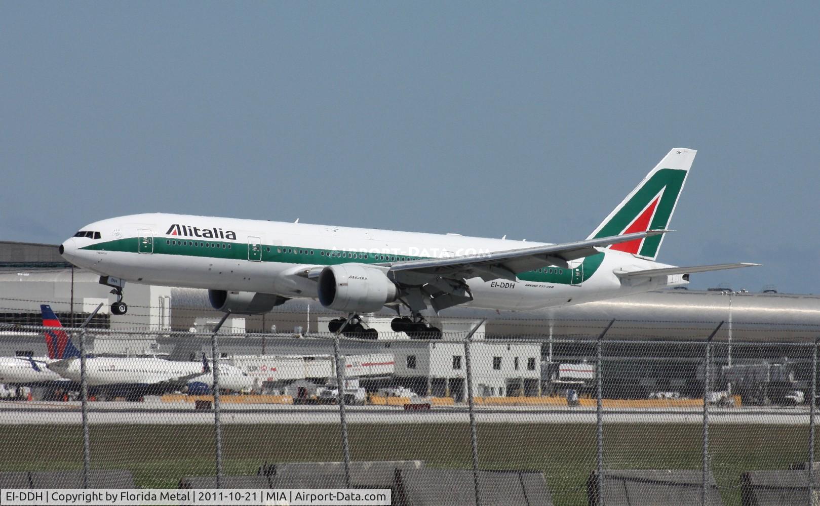 EI-DDH, 2004 Boeing 777-243/ER C/N 32784, Alitalia 777