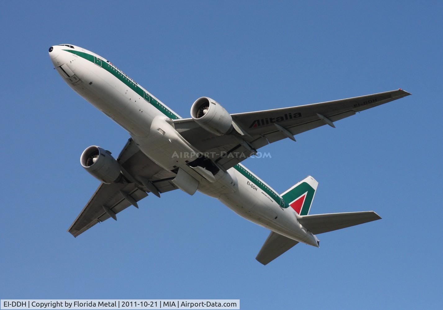 EI-DDH, 2004 Boeing 777-243/ER C/N 32784, Alitalia 777