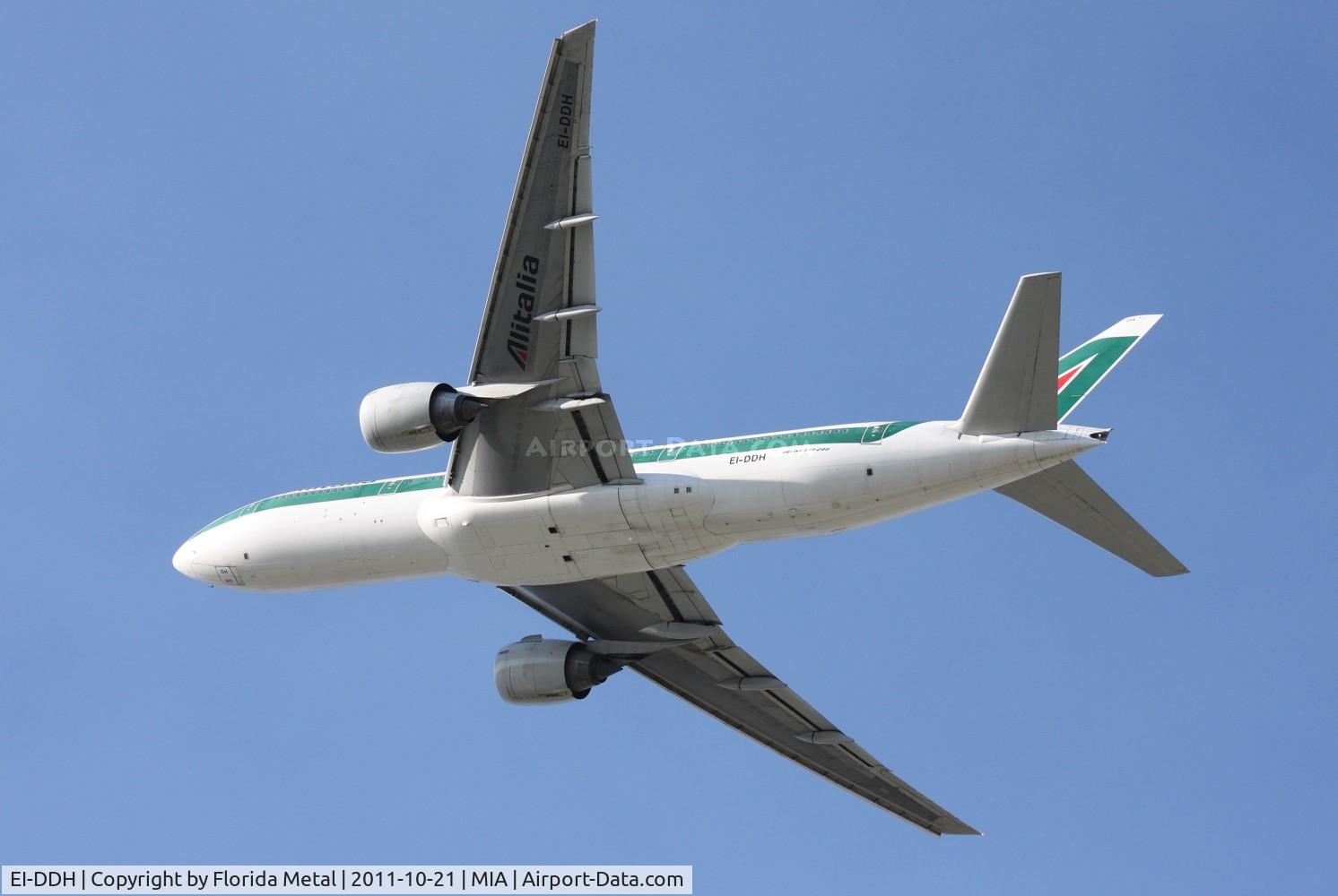 EI-DDH, 2004 Boeing 777-243/ER C/N 32784, Alitalia 777