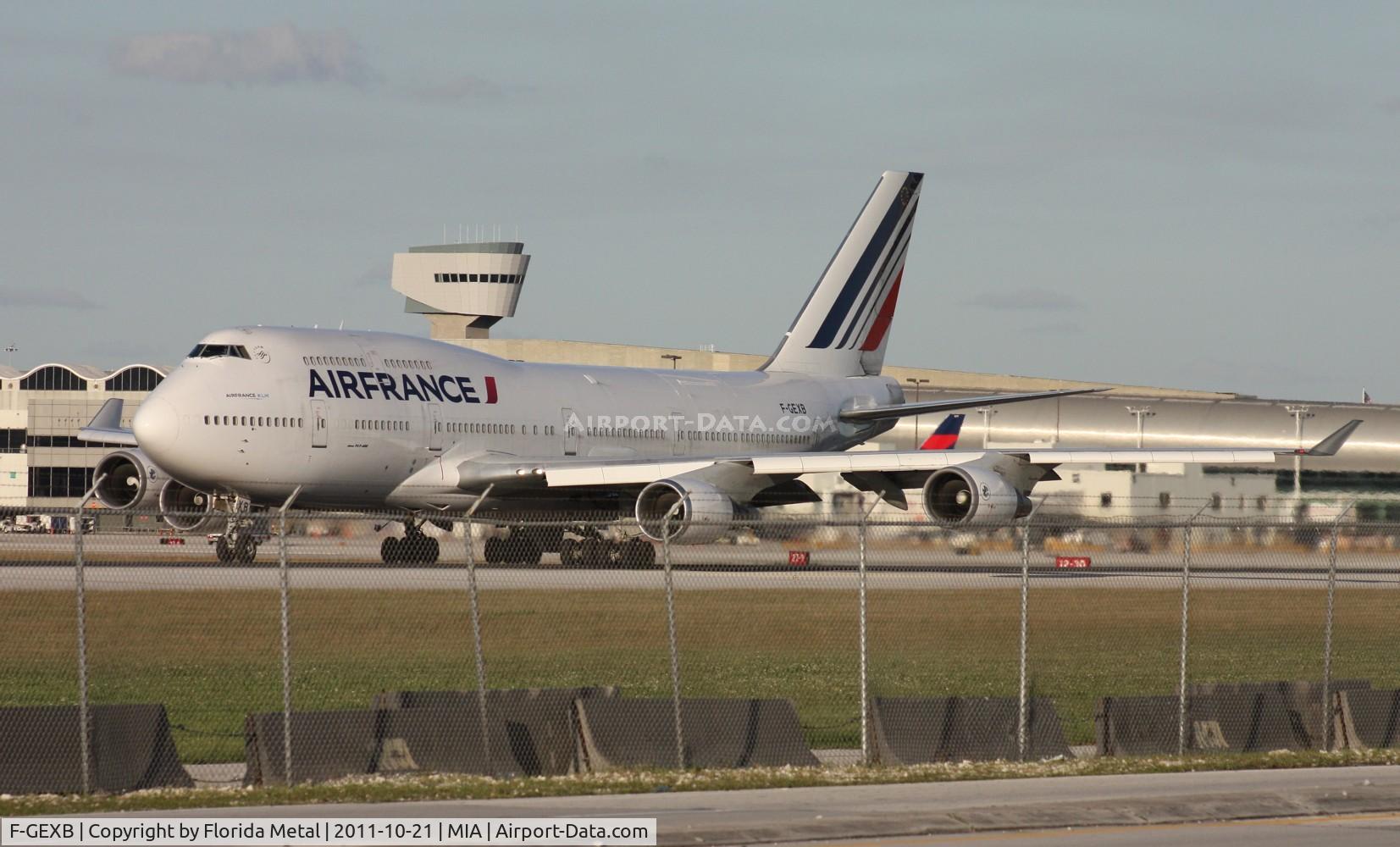 F-GEXB, 1991 Boeing 747-4B3M C/N 24155, Air France 747