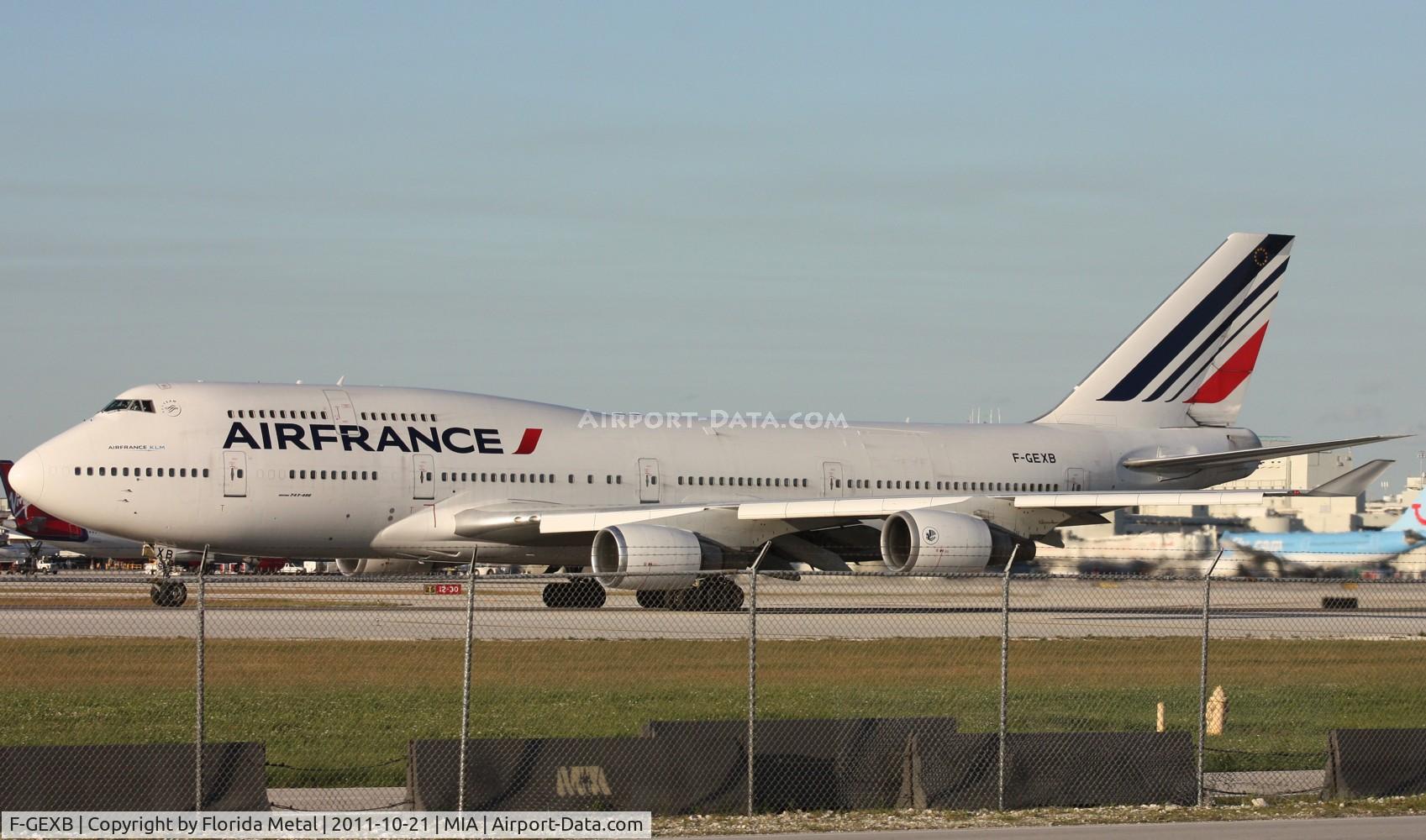 F-GEXB, 1991 Boeing 747-4B3M C/N 24155, Air France 747