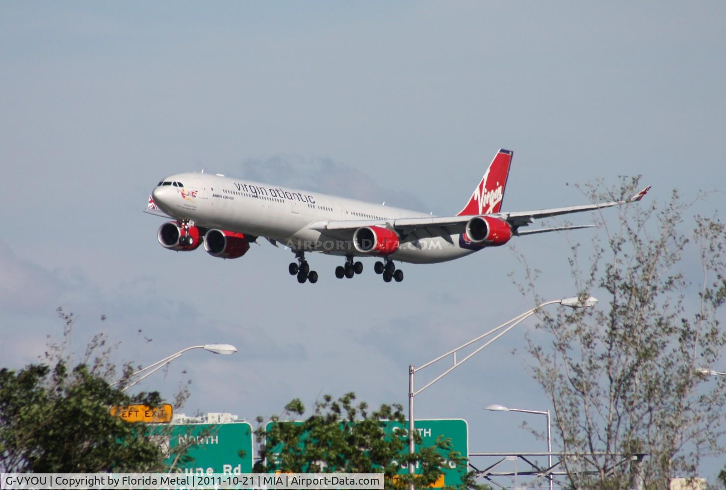 G-VYOU, 2006 Airbus A340-642 C/N 765, Virgin A340-600