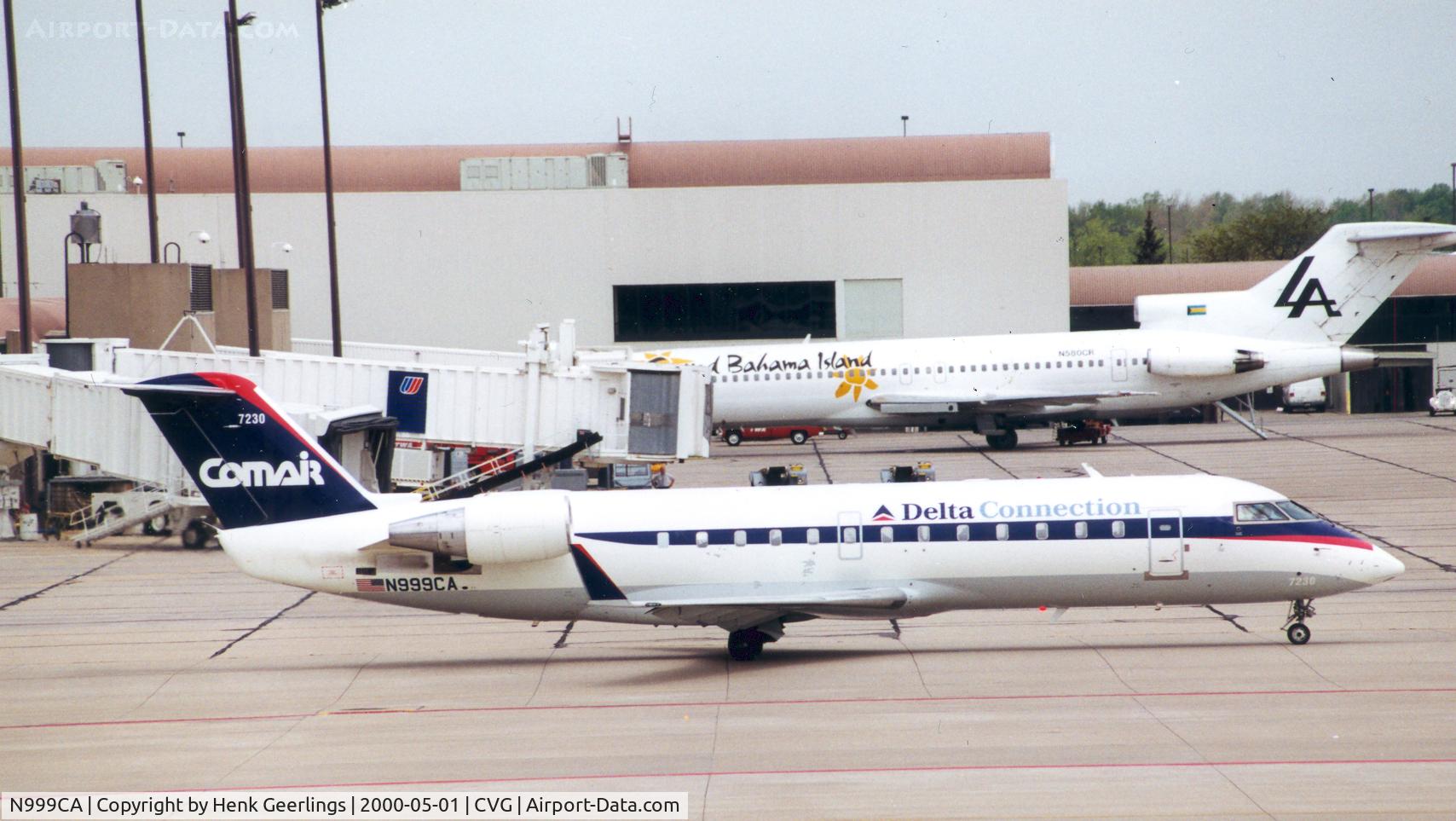 N999CA, 1998 Canadair CRJ-100ER (CL-600-2B19) C/N 7230, Comair Delta Connection