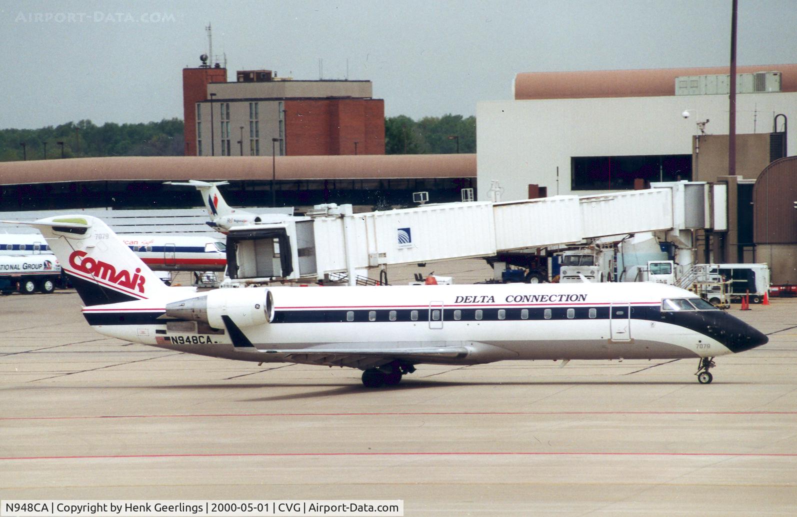N948CA, 1995 Canadair CRJ-100ER (CL-600-2B19) C/N 7079, Comair Delta Connection