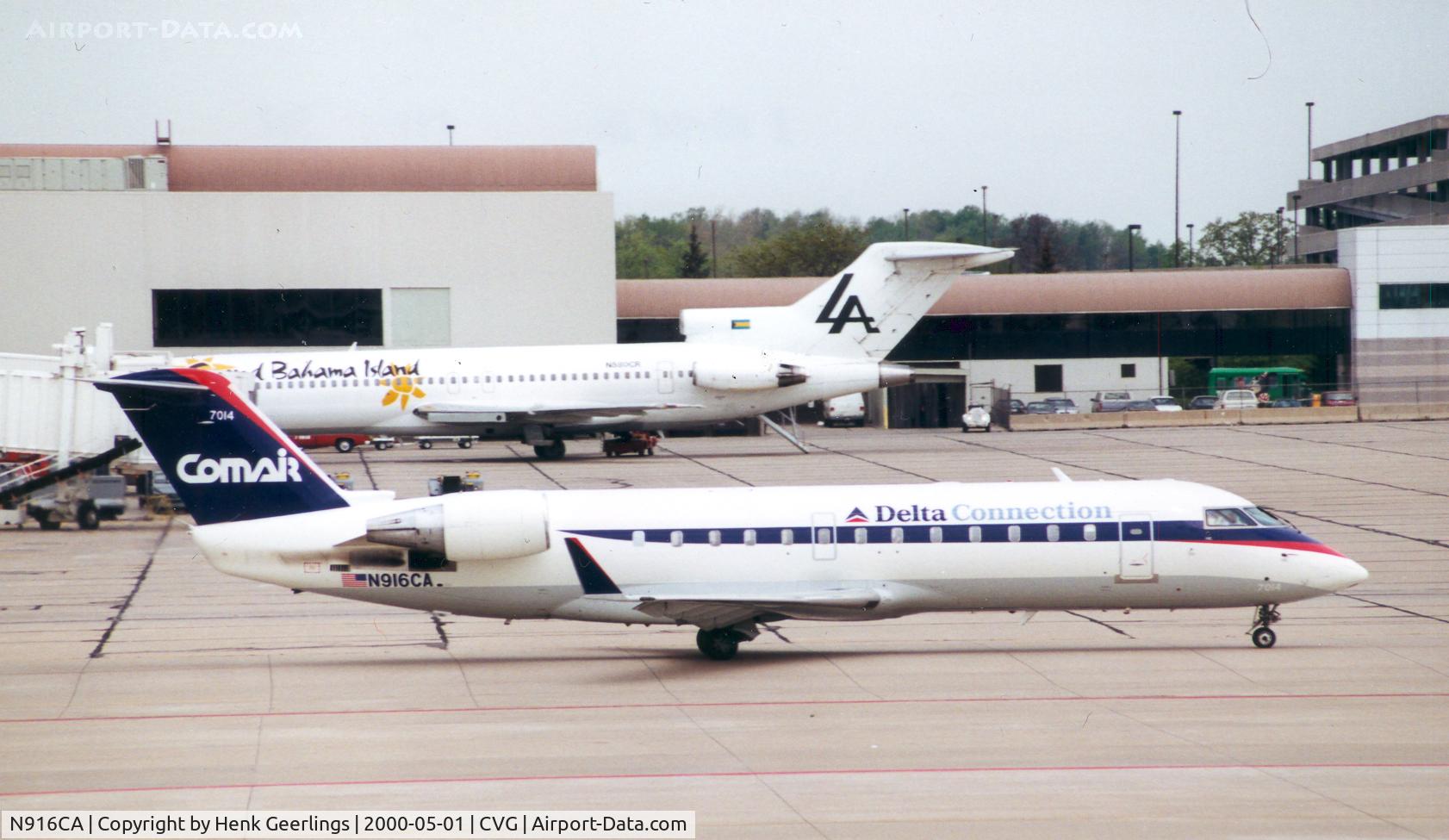 N916CA, 1993 Canadair CRJ-100ER (CL-600-2B19) C/N 7014, Comair Delta Connection